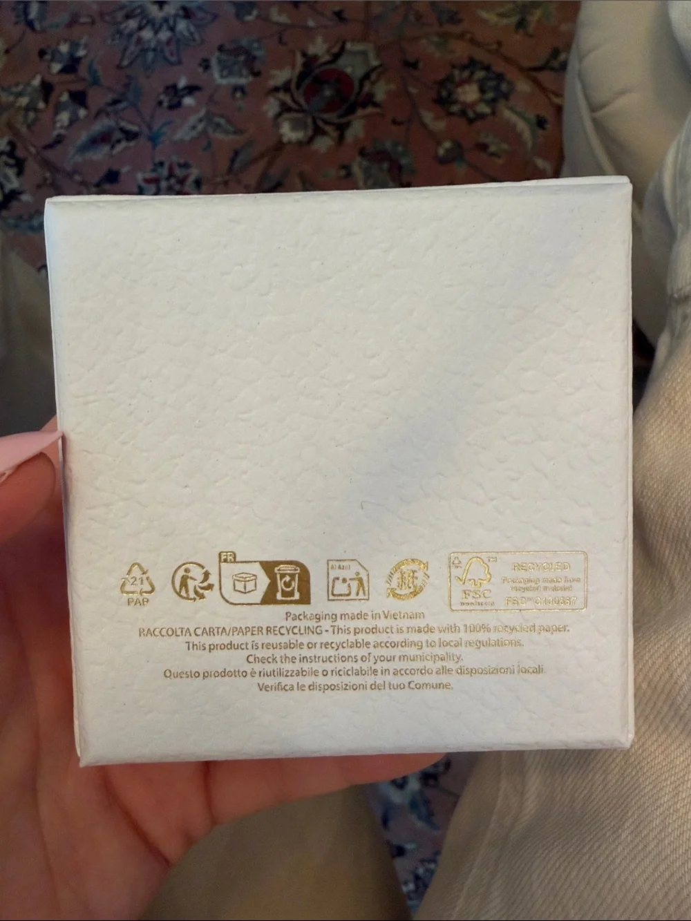 Dior jewelry bag